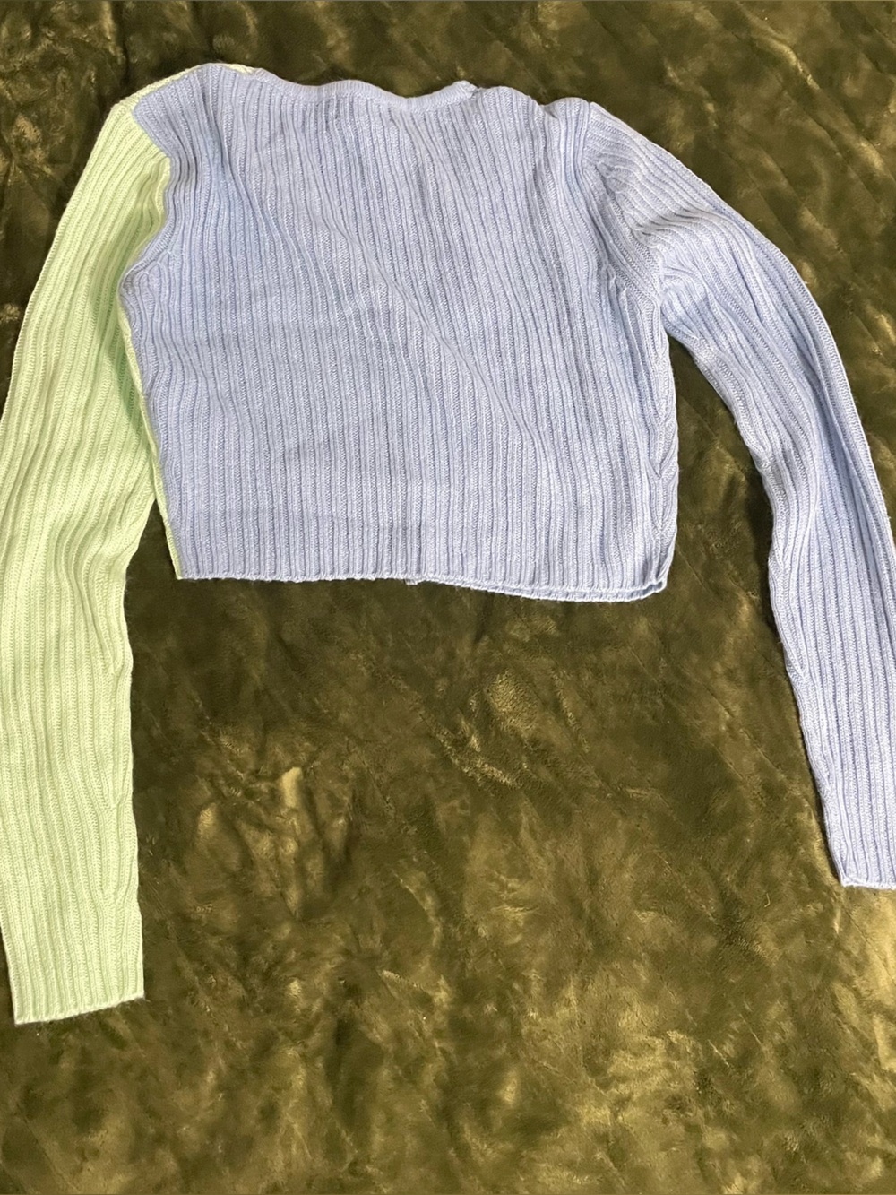 Pretty Little Thing Blue Sweater - Picture 4 of 4